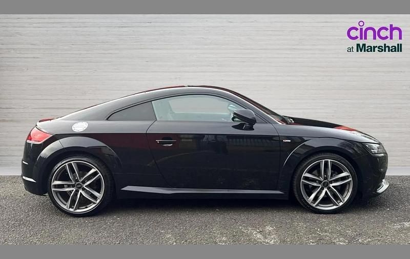 Used Audi TT Black Edition 184 HP (135 kW) 2017 Black Coupe