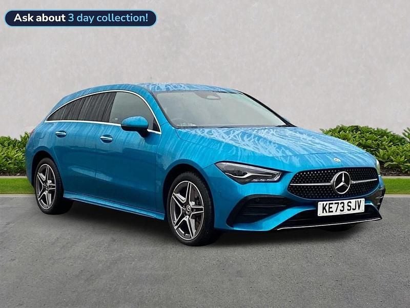 Blue Used 2024 Mercedes CLA250e Shooting Brake Executive Estate | £25,585 (Fair price) - Image 1/2