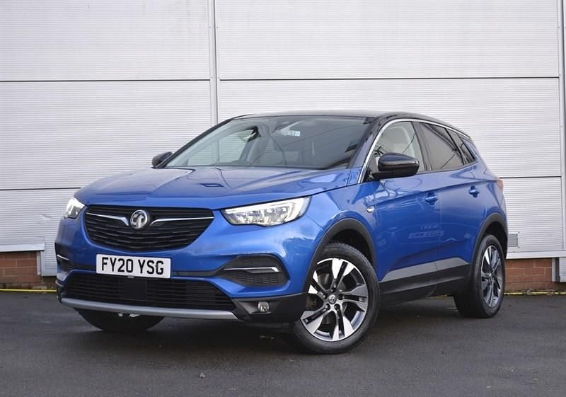Used Vauxhall Grandland X S 130 HP (95 kW) 2020 Blue SUV