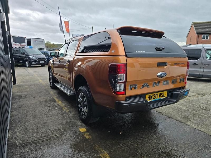 Used Ford Ranger Wildtrack 200 HP (147 kW) 2020 Orange Pickup