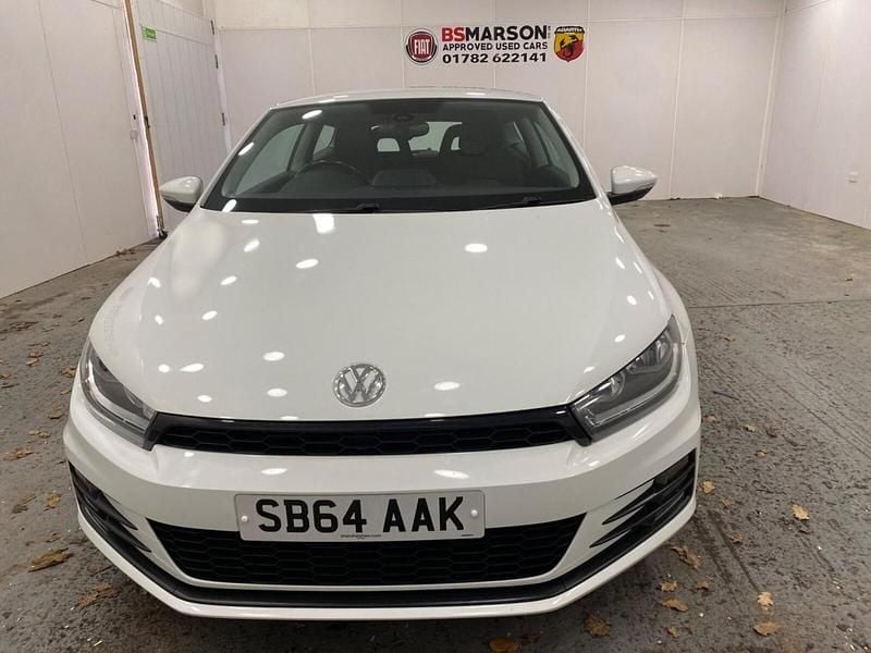 Used VW Scirocco S 125 HP (91 kW) 2014 White Coupe