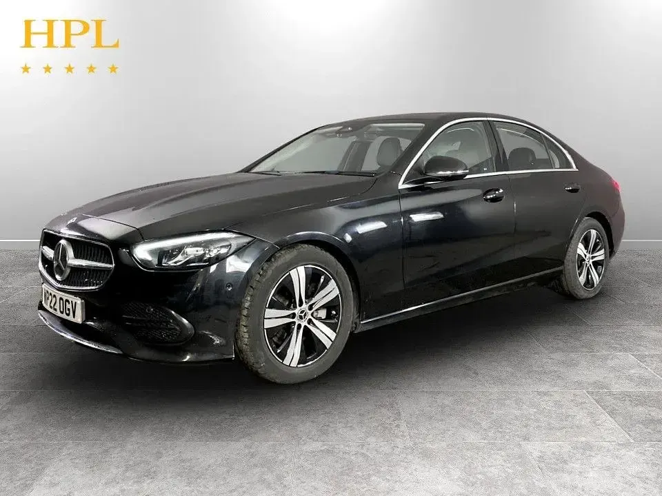 Used Mercedes C220 2022 Black Sedan