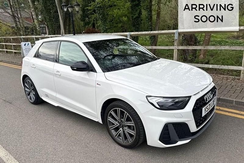 Used Audi A1 Sportback S-Line 110 HP (80 kW) 2021 White Hatchback