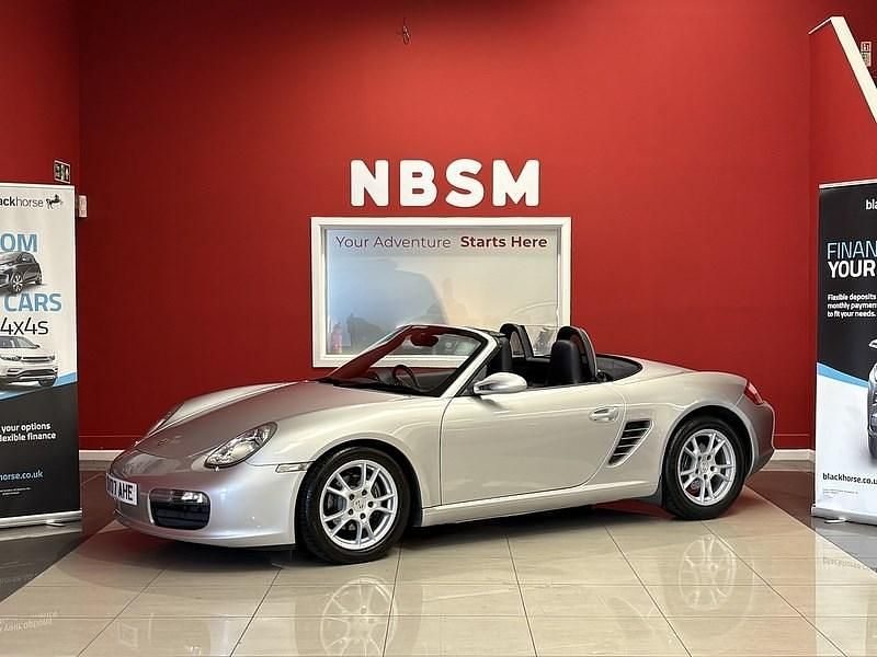 Used Porsche Boxster 245 HP (180 kW) 2007 Silver Cabriolet
