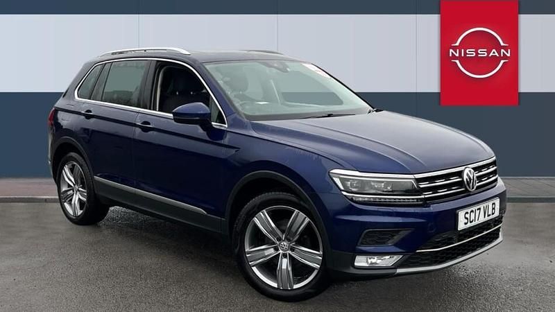 Blue Used 2017 VW Tiguan SEL SUV | £14,445 (Fair price) - Image 1/3