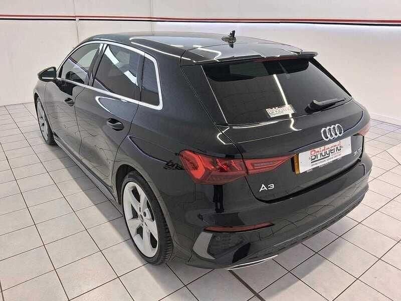 Used Audi A3 S-Line 2021 Black Sedan