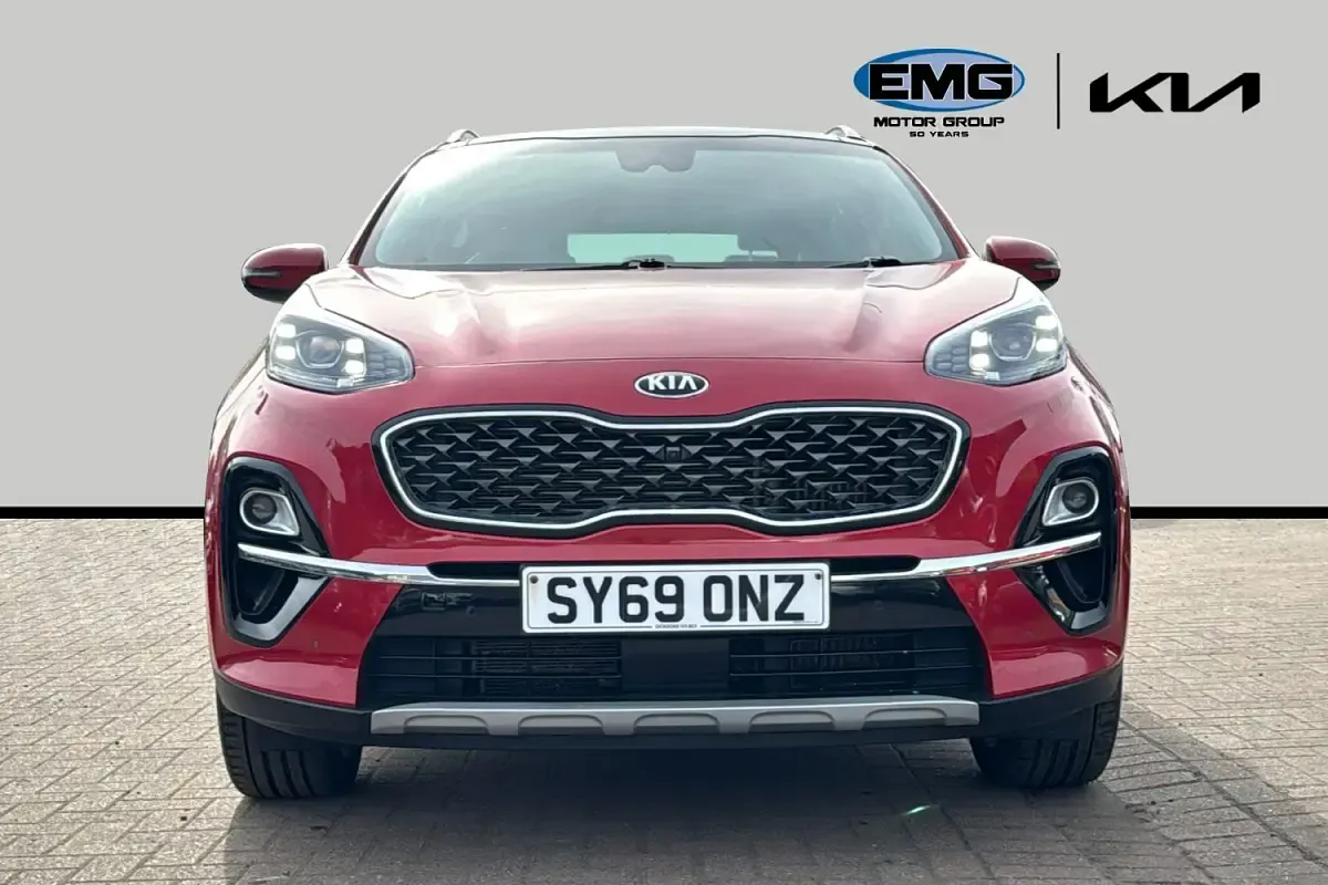 Used Kia Sportage 177 HP (130 kW) 2019 Red SUV