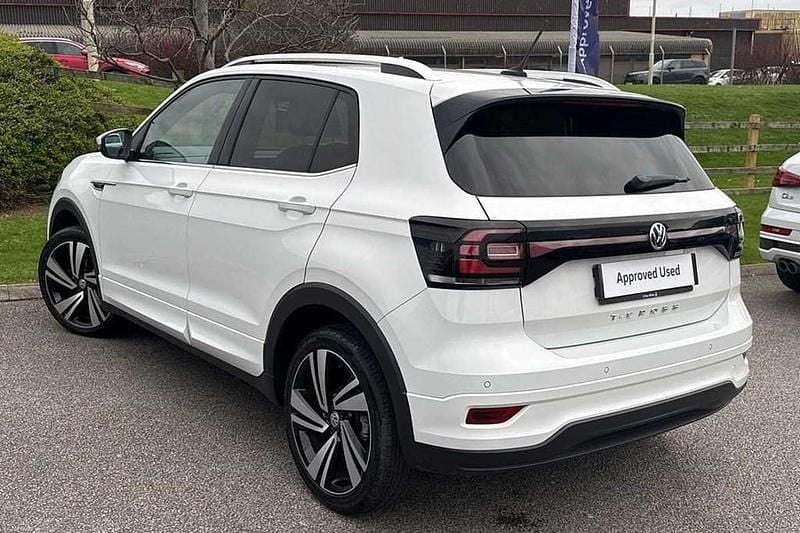 Used VW T-Cross R-line 115 HP (84 kW) 2019 White SUV