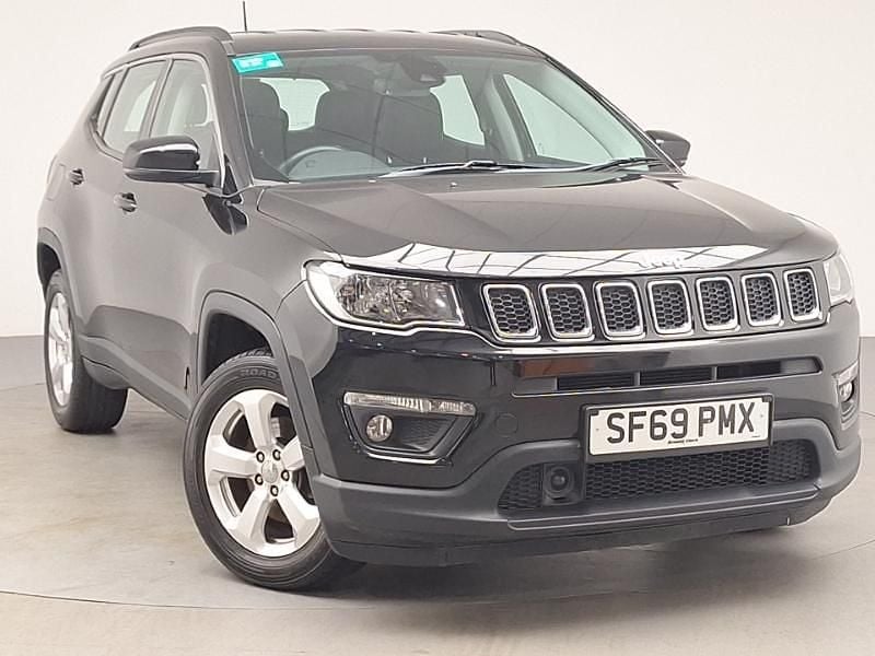 Black Used 2019 Jeep Compass Longitude SUV | £11,298 (Good price) - Image 1/4