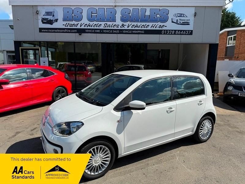 White Used 2013 VW up! high up! Hatchback | £5,995 (Fair price) - Image 1/4