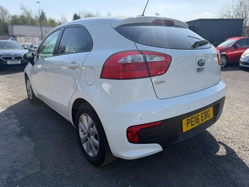 Used Kia Rio 2016 White Hatchback