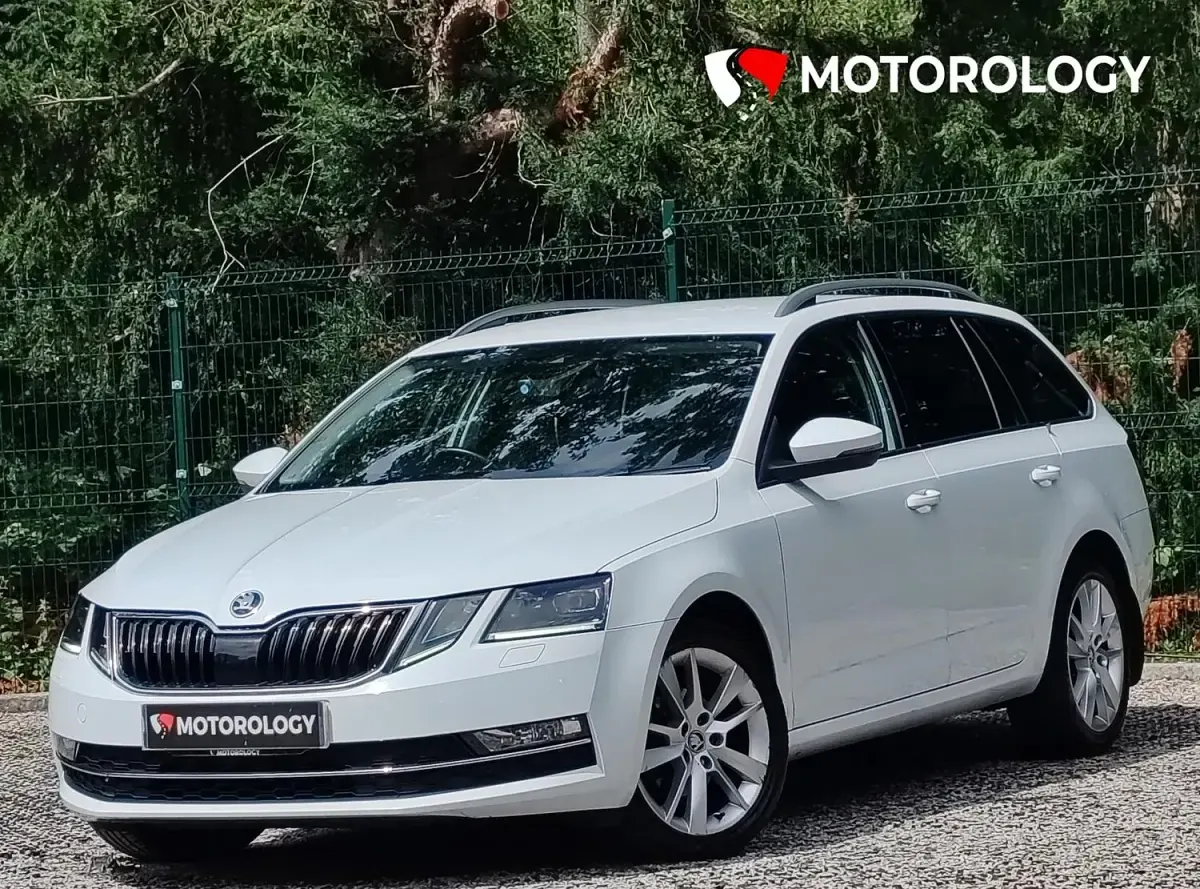 Used Skoda Octavia SE L 115 HP (84 kW) 2017 White Estate