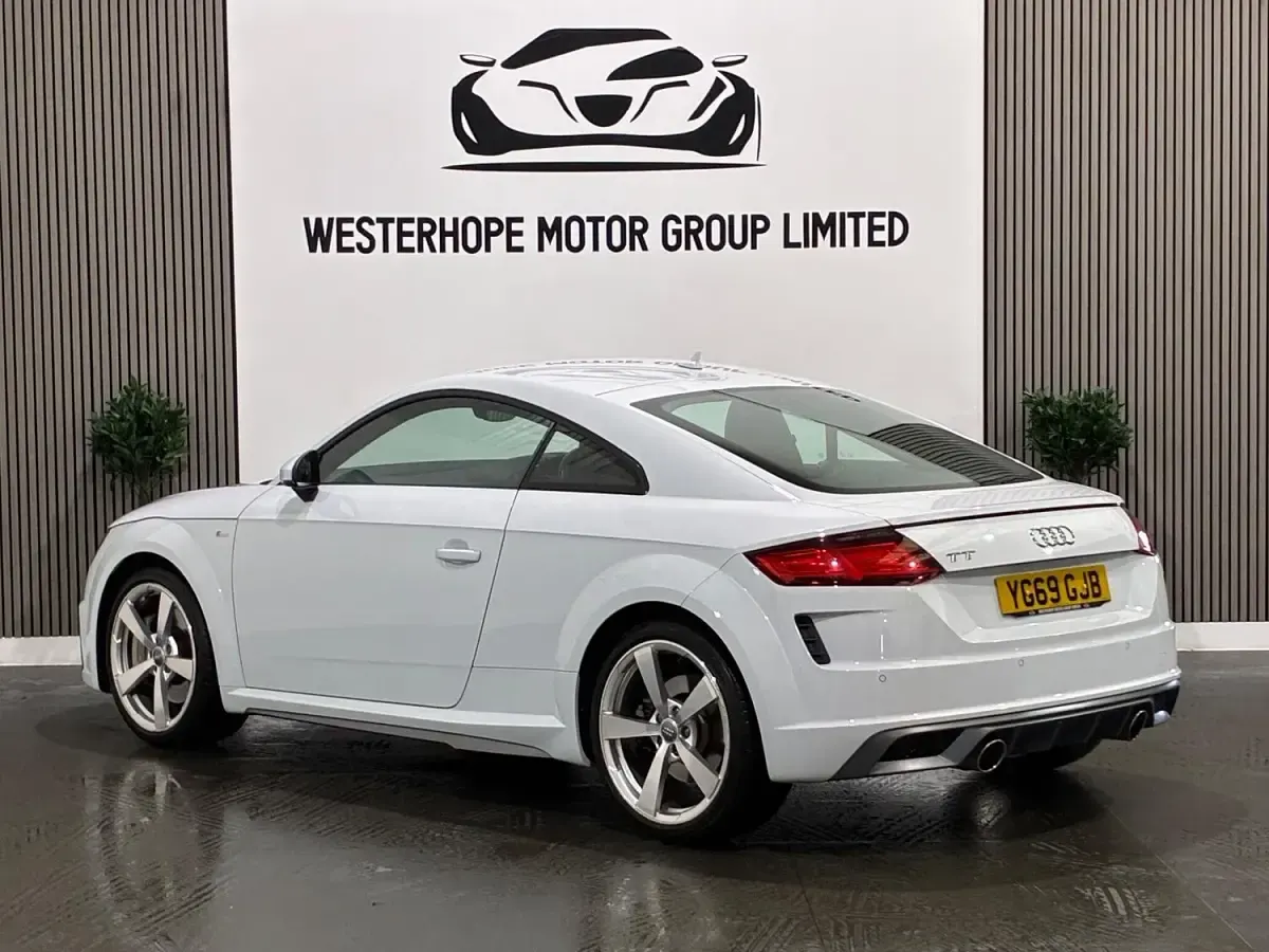 Used Audi TT S-Line 245 HP (180 kW) 2019 White Coupe