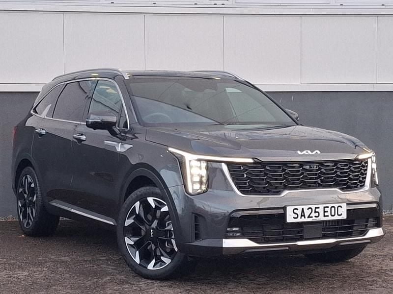 Grey New 2025 Kia Sorento SUV | £46,998 (Expensive) - Image 1/4
