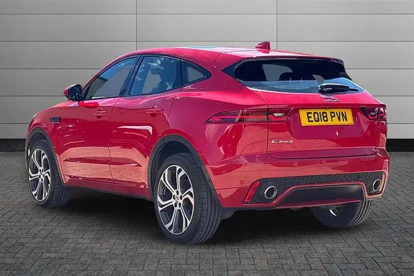 Used Jaguar E-Pace SE 300 HP (220 kW) 2018 Red SUV