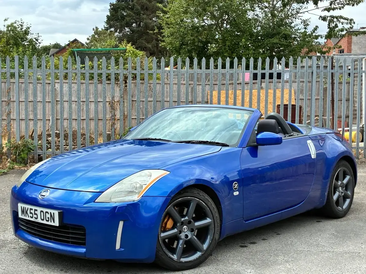 Used Nissan 350Z 2005 Blue Cabriolet