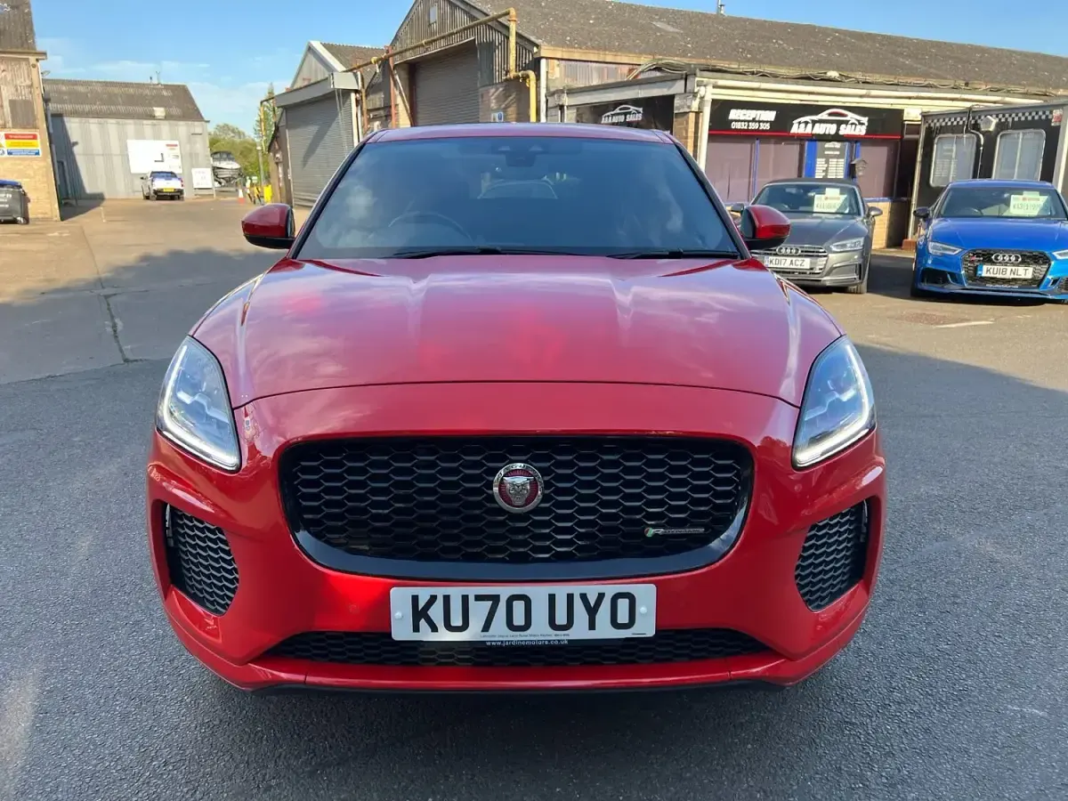 Used Jaguar E-Pace Chequered Flag 180 HP (132 kW) 2020 Red SUV