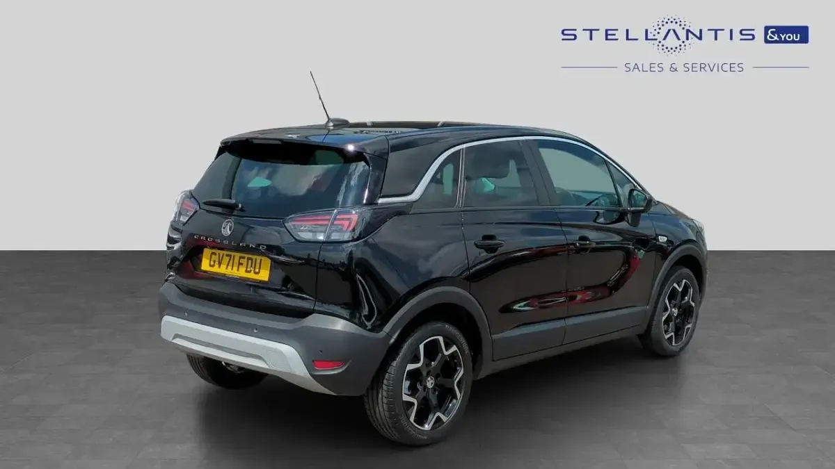 Used Vauxhall Crossland Edition 108 HP (79 kW) 2021 Black SUV