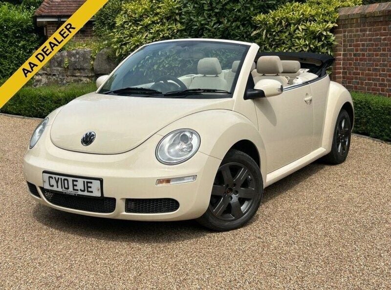 Beige Used 2010 VW Beetle Cabriolet | £2,495 (Fair price) - Image 1/3