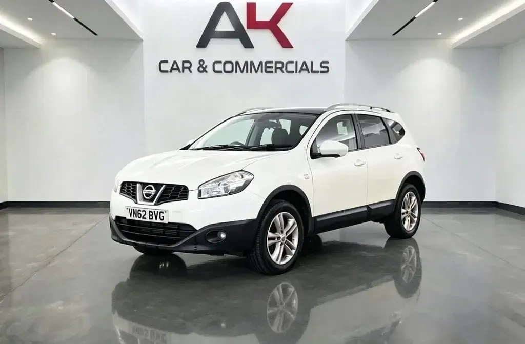 Used Nissan Qashqai +2 N-TEC 110 HP (80 kW) 2012 White SUV