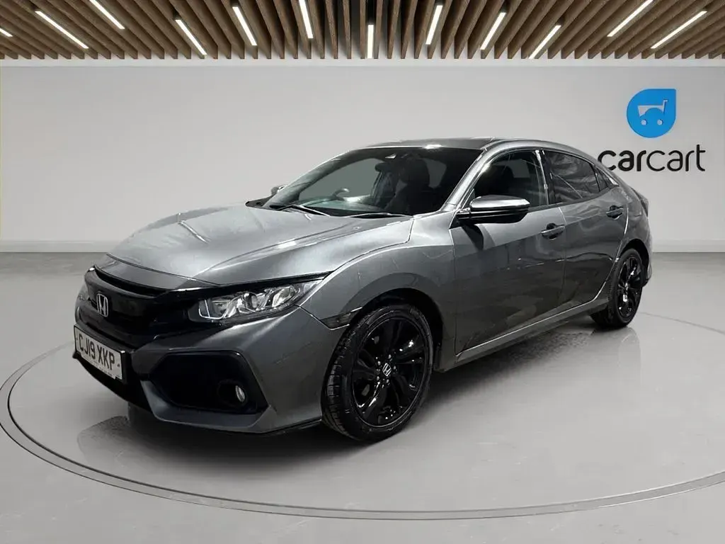 Used Honda Civic SR 126 HP (92 kW) 2019 Grey Hatchback