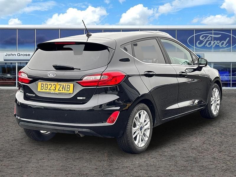 Used Ford Fiesta Titanium 2023 Black Hatchback