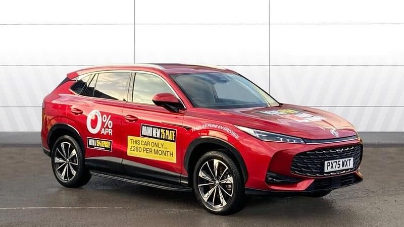 Used MG HS SE 299 HP (219 kW) 2025 Red SUV