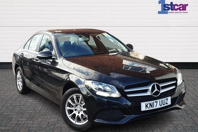 Black Used 2017 Mercedes C200 SE Sedan | £9,989 (Super price) - Image 1/1