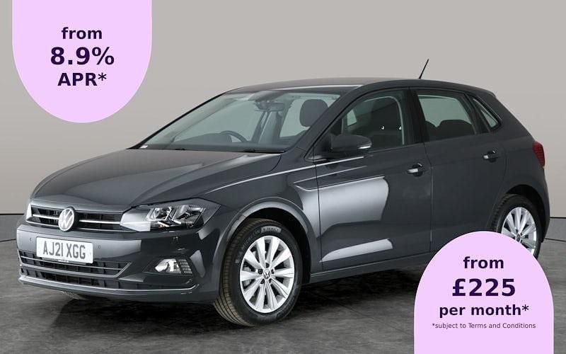 Grey Used 2021 VW Polo SEL Hatchback | £15,611 (Fair price) - Image 1/2