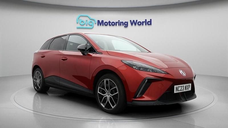 Red Used 2023 MG MG4 EV Trophy Hatchback | £14,700 (Good price) - Image 1/4