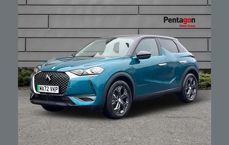 Used DS Automobiles DS3 Crossback Bastille 100 kW (136 HP) 2022 Blue SUV