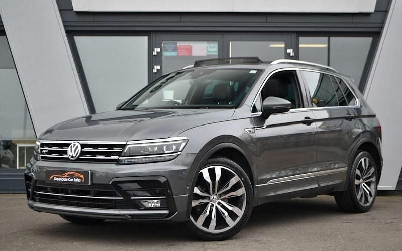 Usado VW Tiguan R-line 150 HP (110 kW) 2020 Cinzento SUV