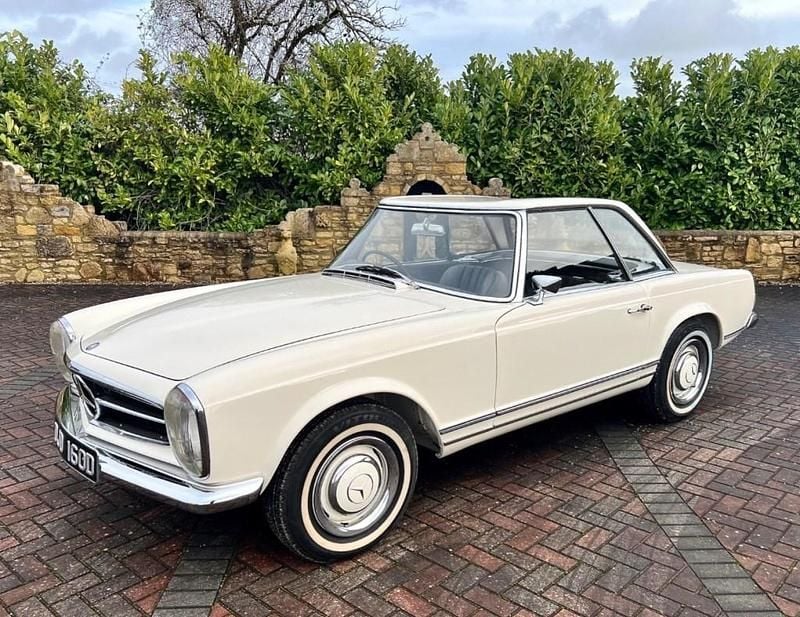 Used Mercedes 230 1966 White Cabriolet