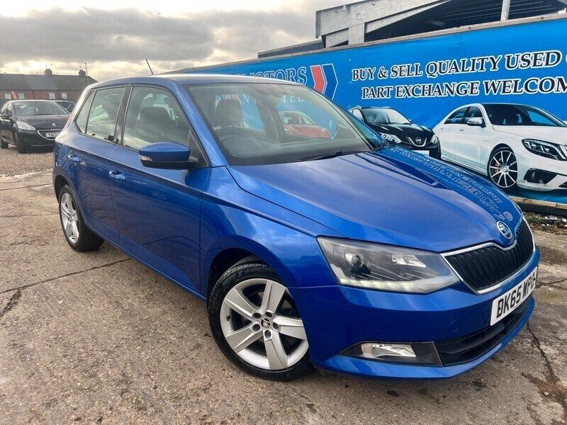 Blue Used 2015 Skoda Fabia SE L Hatchback | £3,695 - Image 1/4