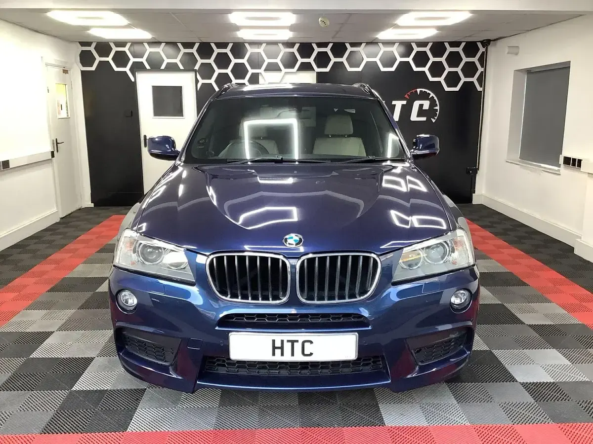 Used BMW X3 M Sport 184 HP (135 kW) 2012 Blue SUV