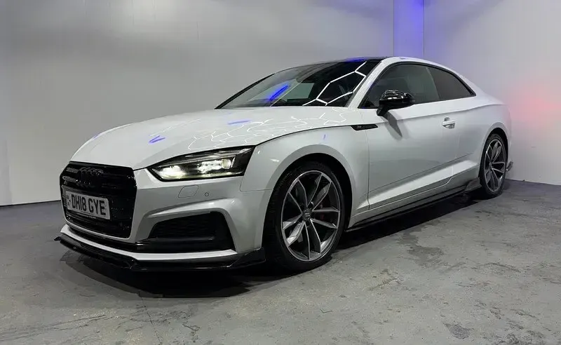 Used Audi A5 Design 354 HP (260 kW) 2018 White Coupe