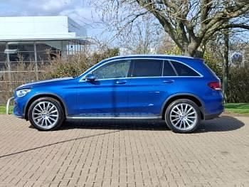 Used Mercedes GLC300 AMG Line Premium 245 HP (180 kW) 2022 Blue SUV