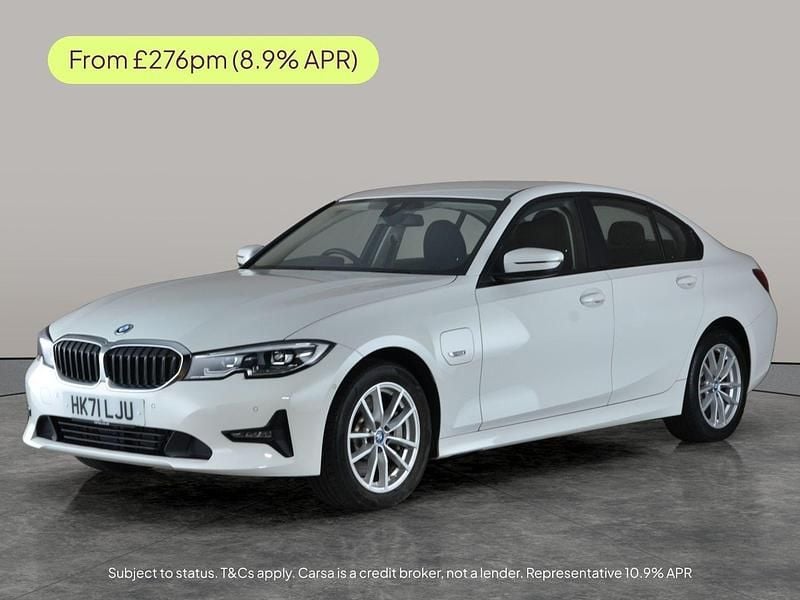 White Used 2021 BMW 330e Performance Sedan | £17,518 (Super price) - Image 1/3