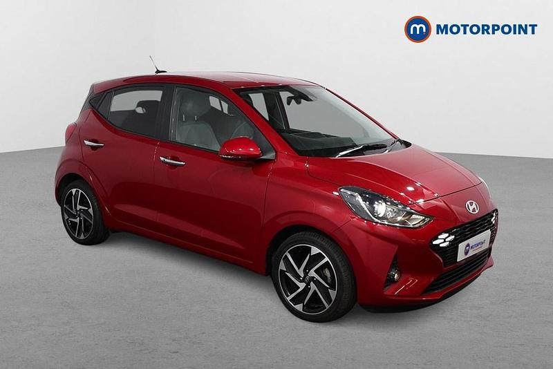 Red Used 2023 Hyundai i10 Premium Hatchback | £15,499 (Fair price) - Image 1/4