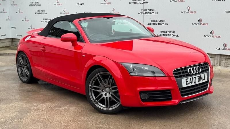 Red Used 2010 Audi TT S-Line Coupe | £4,995 (Good price) - Image 1/4