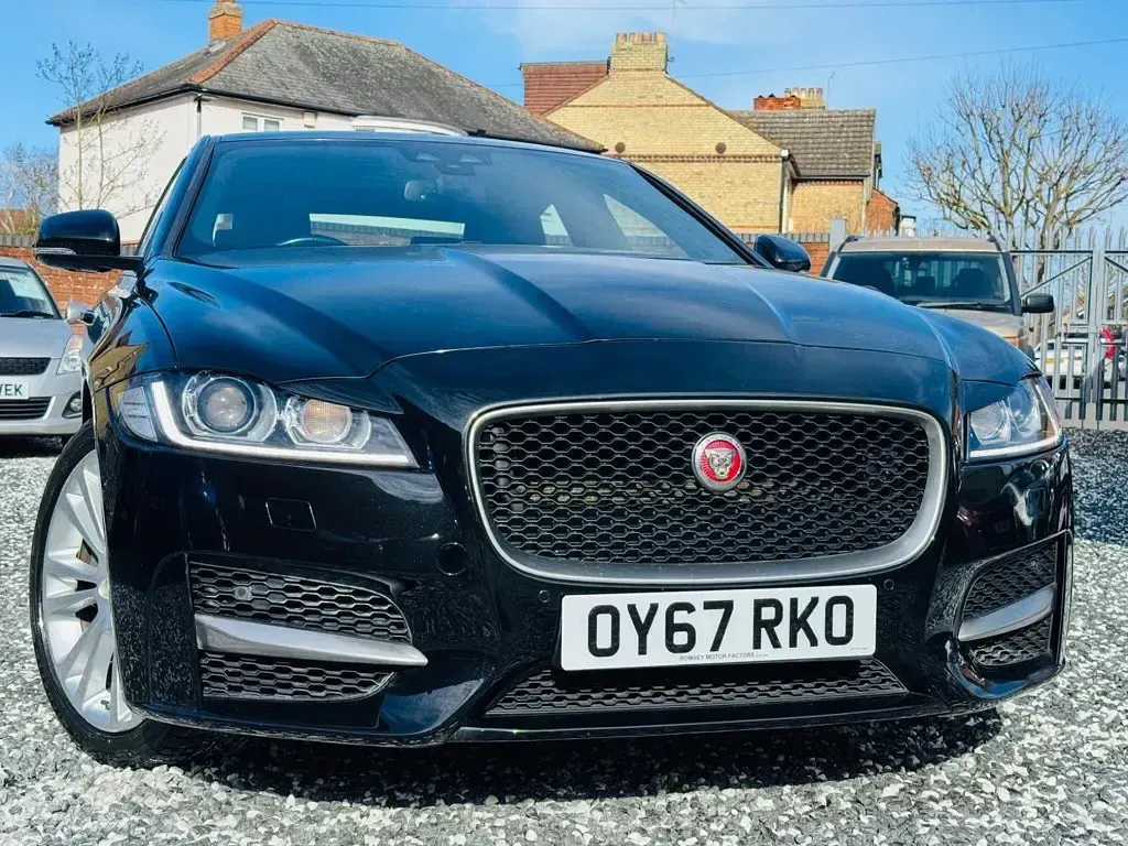 Used Jaguar XF R-Sport 2017 Black Sedan