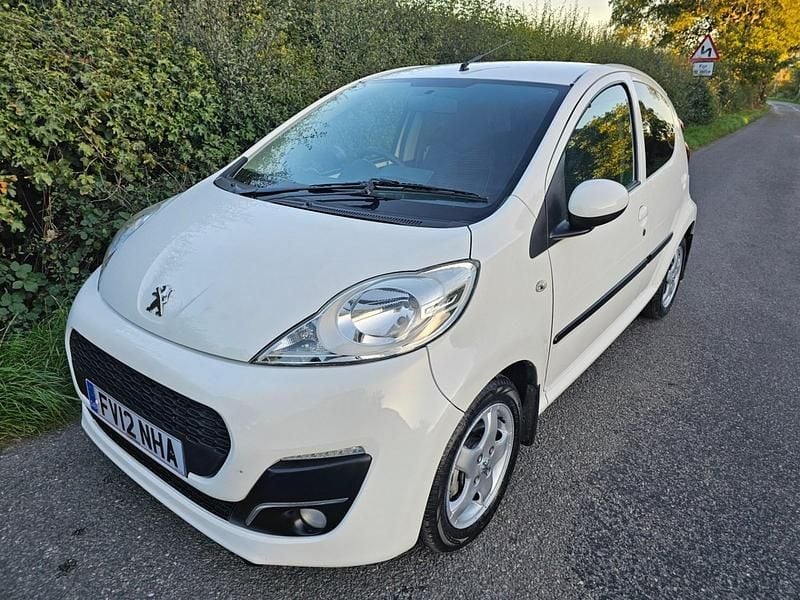 White Used 2012 Peugeot 107 Allure Hatchback | £2,795 (Good price) - Image 1/4