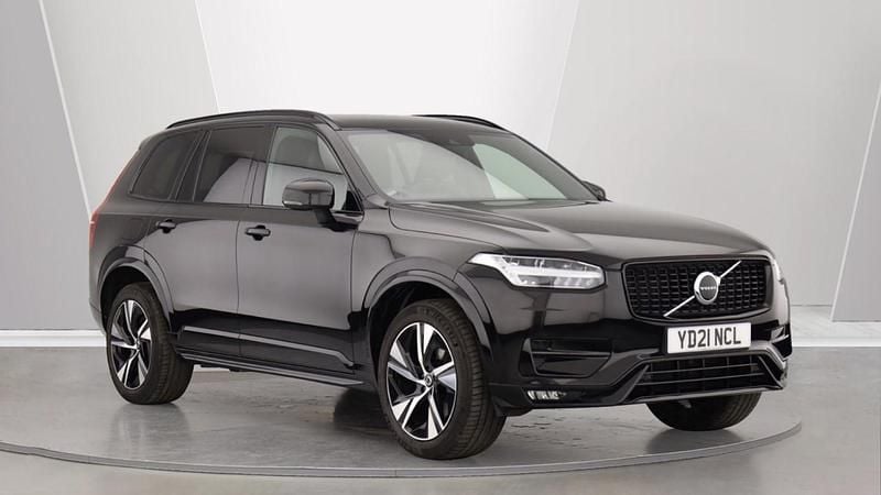 Black Used 2021 Volvo XC90 R-Design SUV | £33,500 (Good price) - Image 1/4