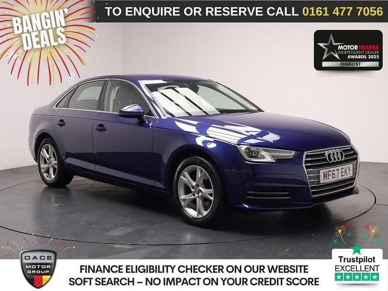 Blue Used 2017 Audi A4 Sport Sedan | £11,890 (Good price) - Image 1/3