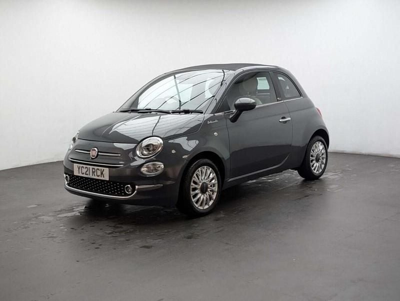 Used Fiat 500C Dolcevita 70 HP (51 kW) 2021 Grey Cabriolet