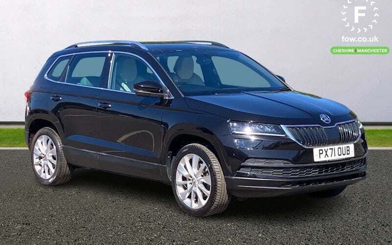 Black Used 2022 Skoda Karoq SE L SUV | £18,899 (Good price) - Image 1/4