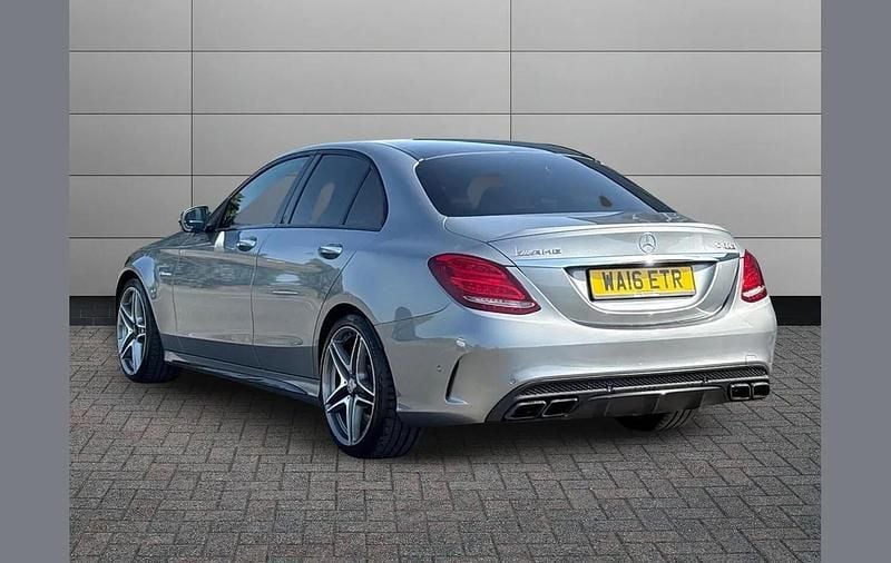 Used Mercedes C63S AMG Premium 502 HP (369 kW) 2016 Silver Sedan