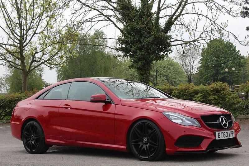 Red Used 2013 Mercedes E250 AMG Coupe | £9,490 (Fair price) - Image 1/4