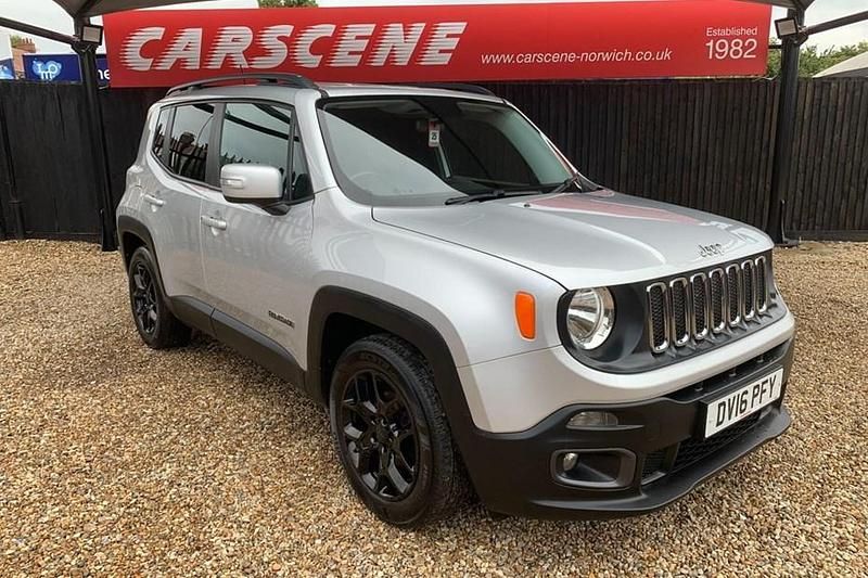 Grey Used 2016 Jeep Renegade Longitude SUV | £6,399 (Fair price) - Image 1/1