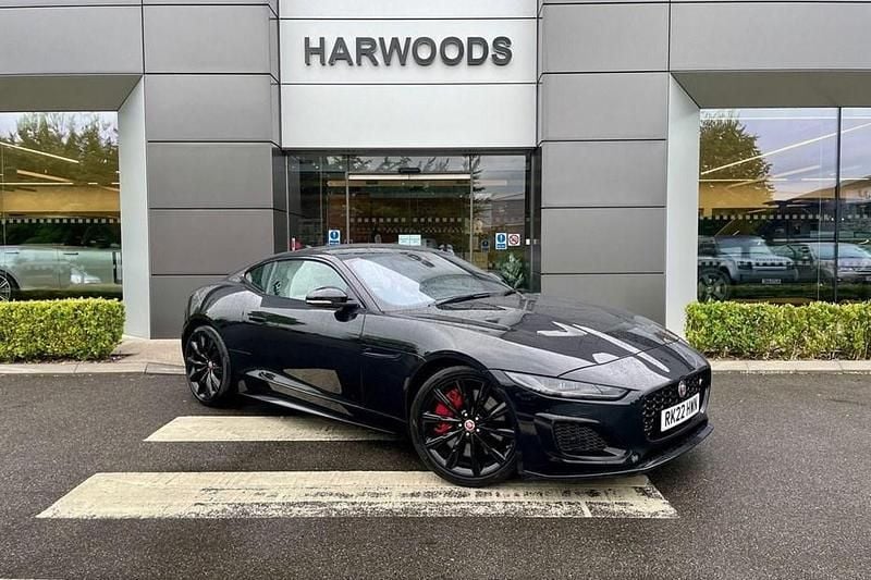 Black Used 2022 Jaguar F-Type Supercharged Coupe | £56,990 (Good price) - Image 1/1